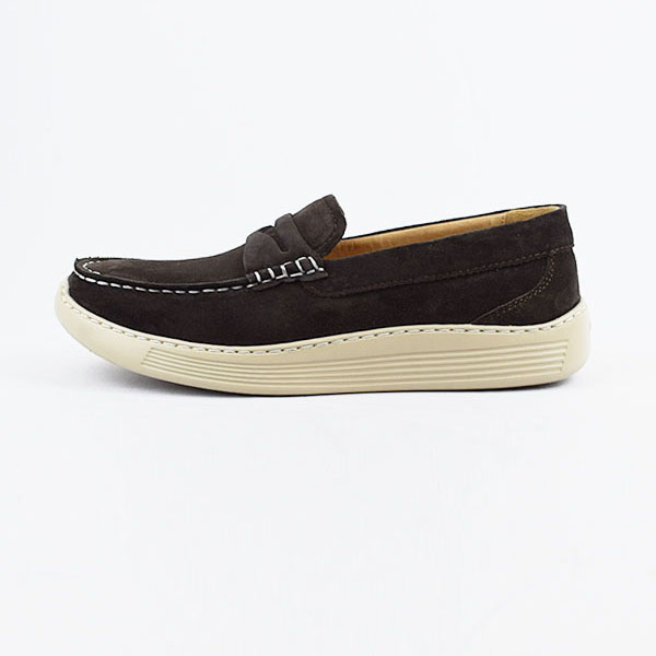 Moccasin pour homme confort R110 Marron Daim Mocassin homme Maroc